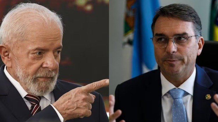 Foto Lula: Marcelo Camargo/Agência Brasil - Foto Flávio Bolsonaro: Brenno Carvalho/Agência O Globo